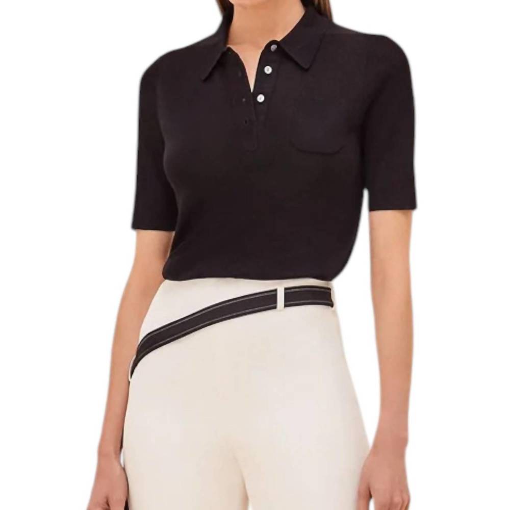 NEW ALEXIS paulo top in black